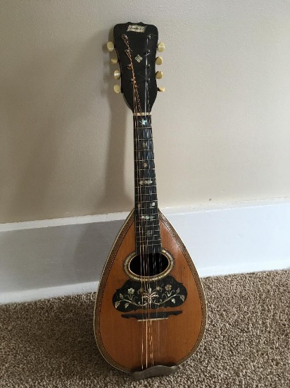 Thornward "Tatorbug" mandolin, lots of inlay, 4 string
