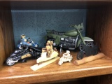 Toy Motorcycle / Motorcycle Decor