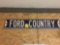 Ford Country Road Sign
