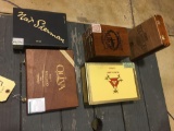 (5) Cigar Boxes