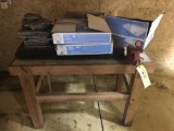 Workbench w/ Vise, Shingles & Tile