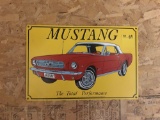 Mustang Sign