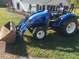 NEW HOLLAND TC40 LOADER TRACTOR