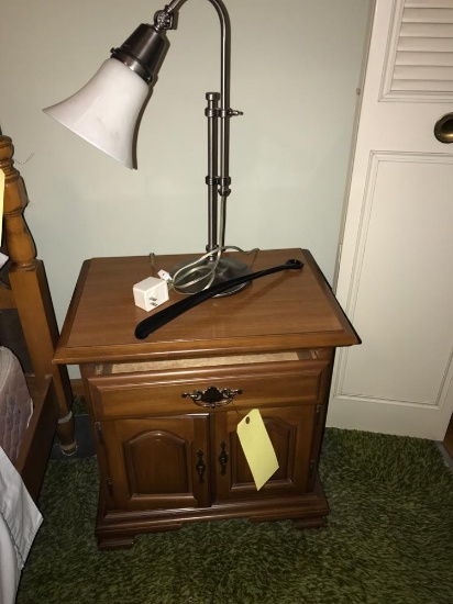 2 End Stand, Maple & Oak - Duck Lamp - Modern Lamp