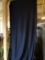 (16) Presidential blue drapes, 12' x 3' and 12' x 4', Inherently flame proof. Rose Brand certified