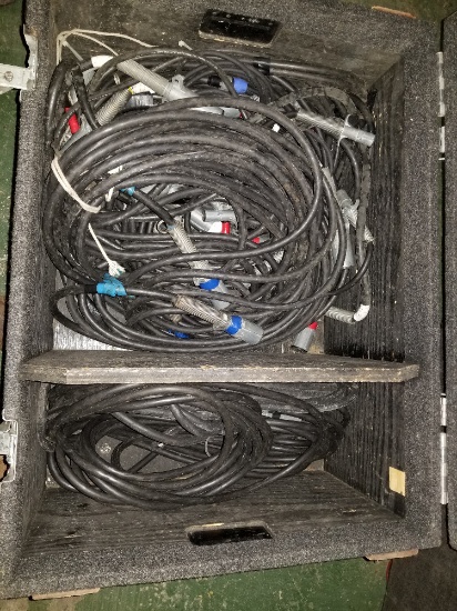 Lot of heavy electrical wire