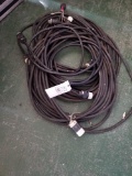 Pile of heavy power cord