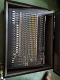 Behringer Eurodesk MX2442A mixer board with case