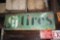 G&J Tires porcelain sign