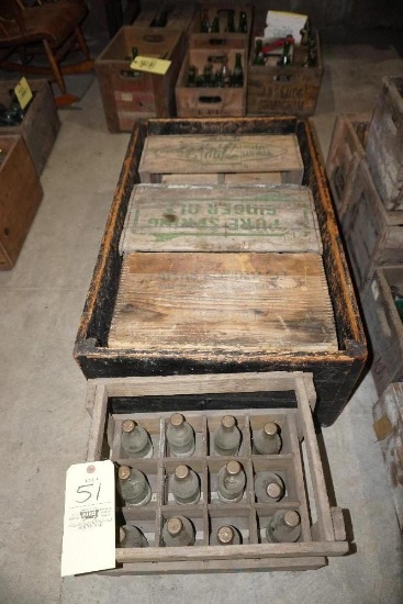 (5) Wood crates