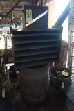 Wood barrel - Crate w/ zinc lids
