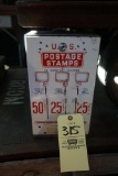 Postage stamp dispenser