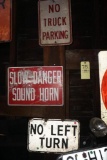 (4) No Parking & Do Not Enter Signs