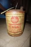 Kendall Motor Oil Can