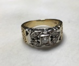 White Gold Diamond Cocktail Ring