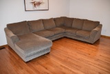 3-Pc. Sectional W/ Sofa, Loveseat And Chaise Lounge
