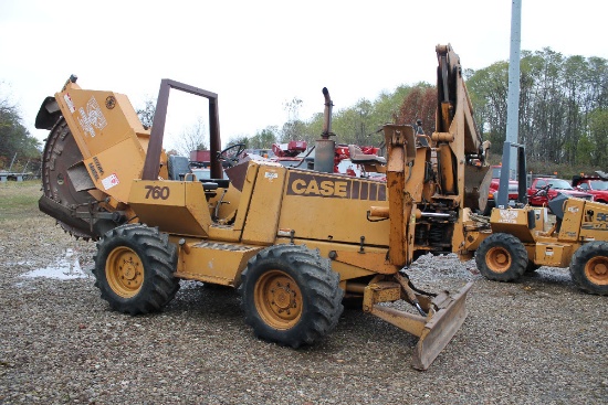 CASE 760 HYDRO WHEEL TRENCHER