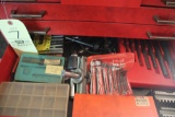 Contents Of Drawer Including Diamond Needle Files, Chisels