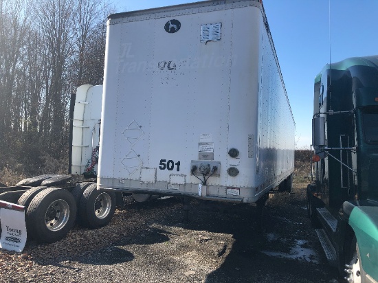 2007 Great Dane 53' T/A aluminum dry van trailer