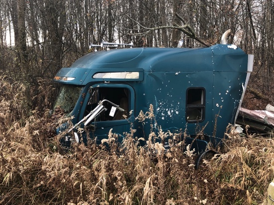 2001 Freightliner cab with title