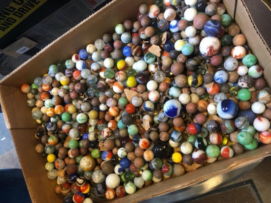 Old marbles.