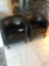 2 Leather Arm Chairs