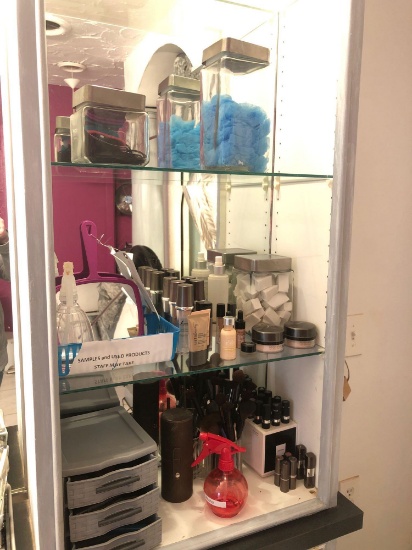 Assorted Makeup, Brushes,Etc