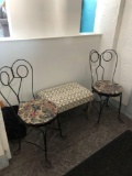 2 Bistro Chairs & Stool