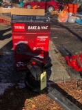 Toro Electric Rake Vac Blower