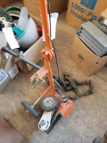 Orange flooring tool