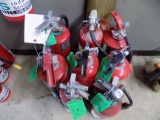 (8) fire extinguishers