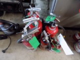 (7) fire extinguishers