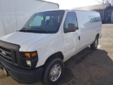 2013 Ford Econoline work van, approx 60,000 miles, gas