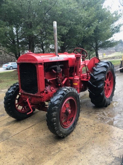 McCormick W-30 tractor, restored, Ser #9507