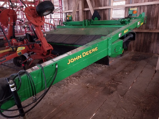 2004 John Deere 926 Disc bine, flail, 10', like new