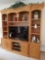 Oak 2-Pc. Entertainment Center