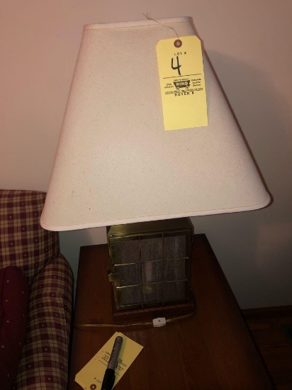 Two modern lamps