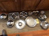 Misc. stainless serving pieces