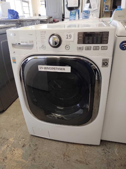 LG Front Load Washer Model # WM3997HWA