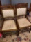 6 East lake tapestry chairs With matching rocker