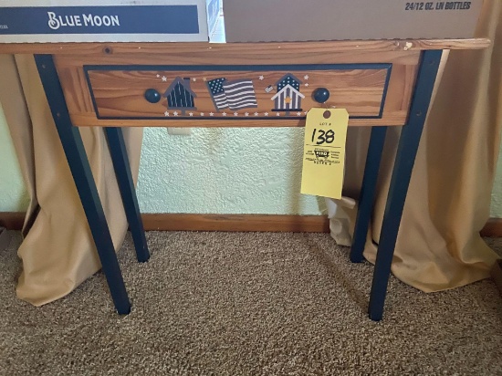 Americana Table with Drawer