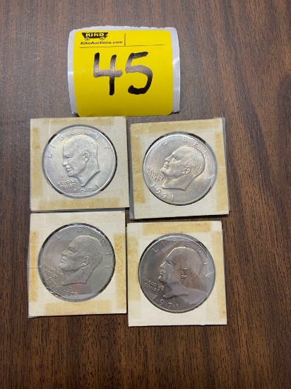 (4) Ike Dollars