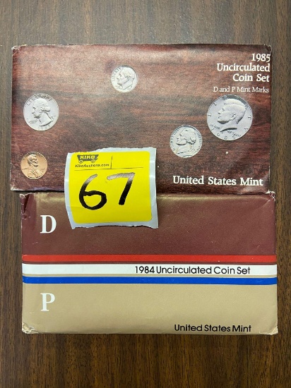 (2) Uncirculated Coin Sets