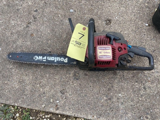 Poulan Chainsaw Pro 34cc 16"