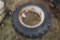 12.4 - 28 mounted tractor tire