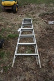 Aluminum step ladder