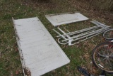 Aluminum accessibility ramp - Hand rails