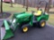 John Deere 2210 tractor w/ loader and mower deck