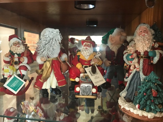 Misc Santa figurines