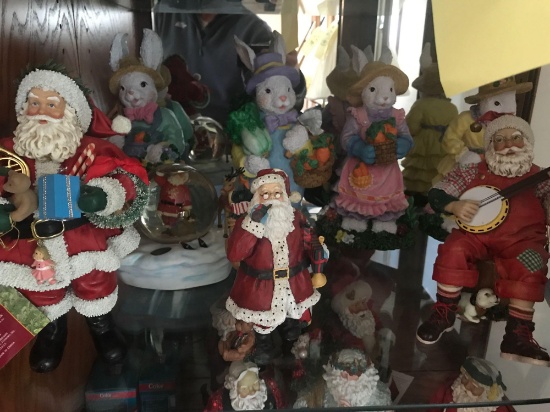 Misc Santa figurines